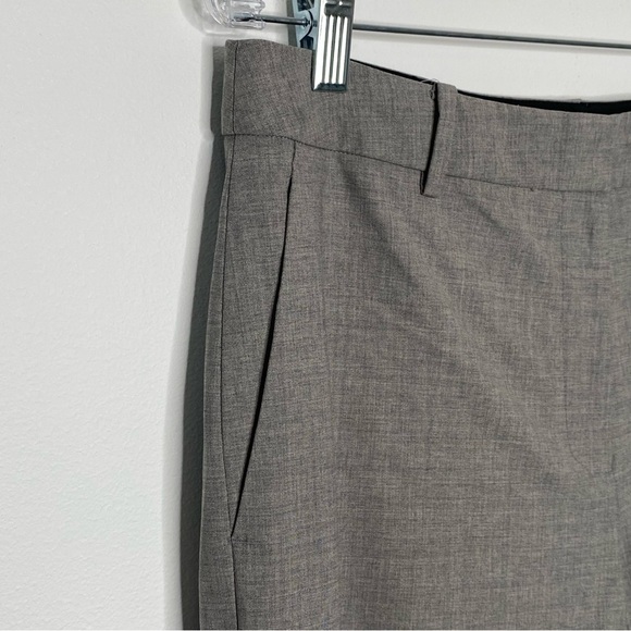 Saks Fifth Avenue Grey Virgin Wool Alexandra Fit Pants - Picture 2 of 8